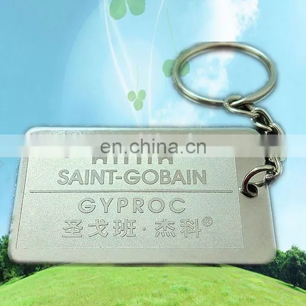 [ Attractive Design ] Stainless Steel Tag Key Ring