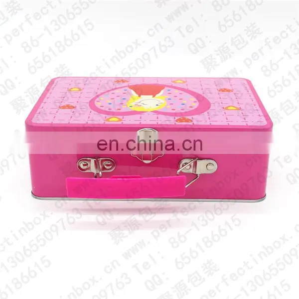 2015 Fancy Black Wholesale Plain Tin Lunch Box/custom Printed Tin Lunch Box photo-3