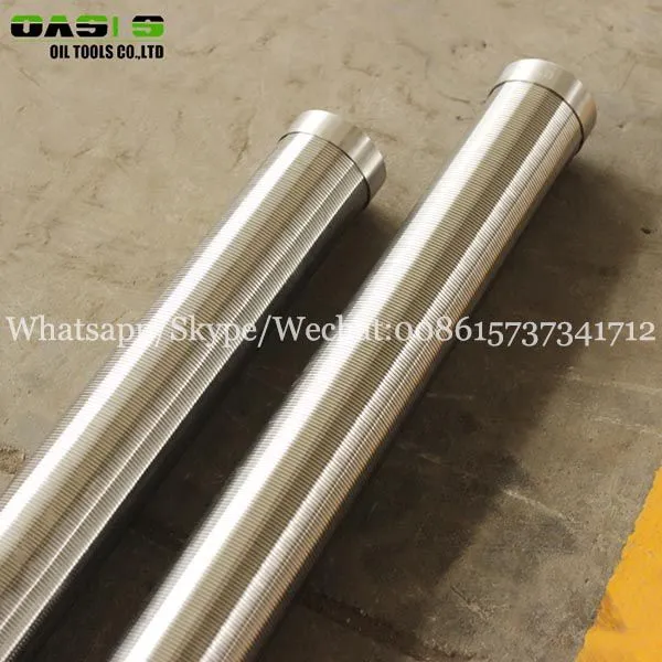6 5/8inch(168mm) Water Well Screen/wedge Wire Screen/slotted V Type Wire Point Pipe photo-3