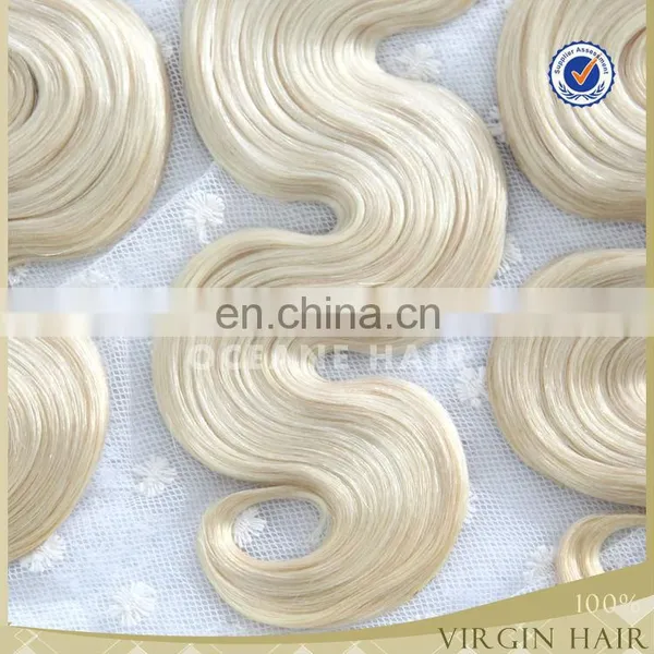 613 Blonde Cheap Indian Remy Bundles Hair photo-4