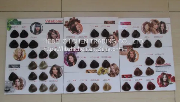 Customized Hair Dye Catalogue Manufacture photo-2