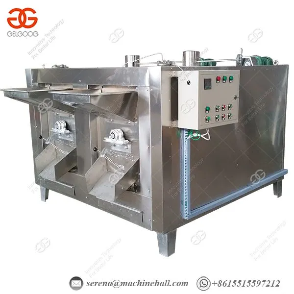 Hot Roasted Peanut Machine Cashew Roasting Machine Stable Working