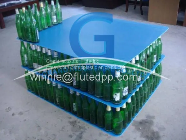 PP Twinwall Bottles Layer Pad Bottles Divider photo-2