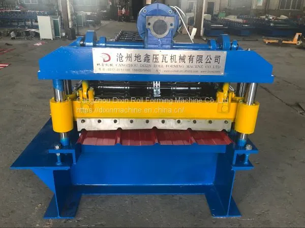 Low Price Full Automatic Trapezoidal Roofing Panel Sheet Roll Forming Machine photo-2