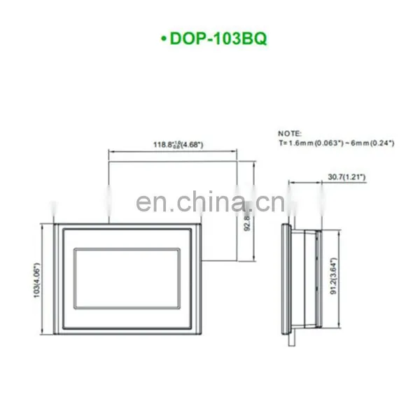 Brand New and Original Delta HMI DOP-103BQ 4.3 Inch HMI Human Machine Interface photo-4