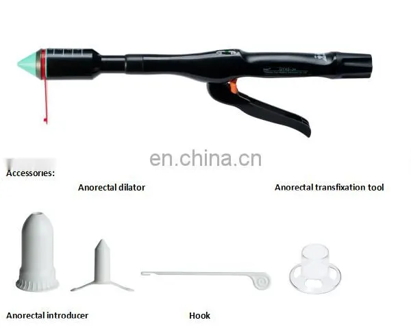 Geyi PPH Stapler Disposable Surgical Circular Stapler for Hemorrhoids CE ISO Certified photo-6
