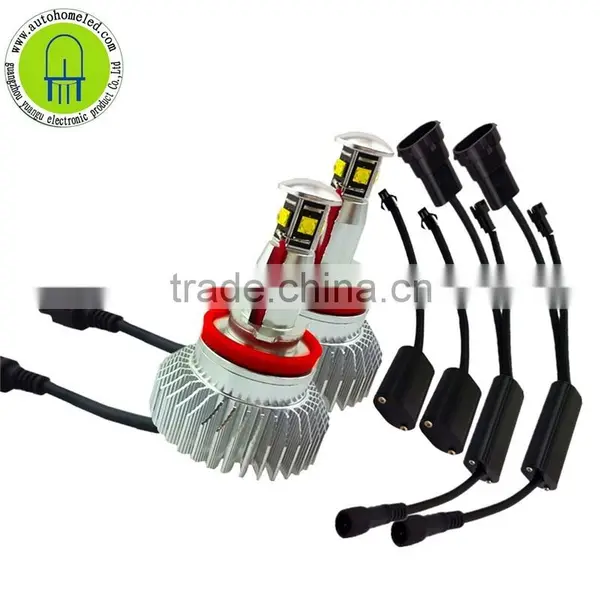 LED Cree XTE Chip Angel Eyes Light 20W 40W For BMW E92 H8 photo-3