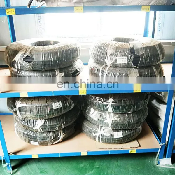 Hydraulic High Pressure Rubber Hose and Fitting Oil Intercooler Hose 3/8 Power Steering Hose photo-3