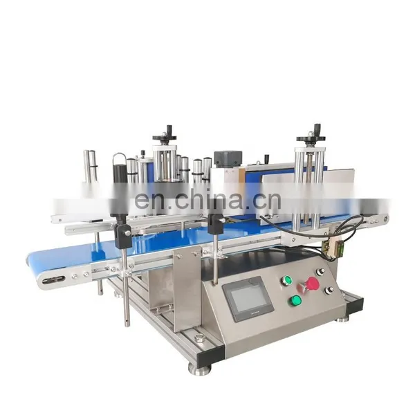 Tabletop Automatic Round Bottle Labeling Machine Sticker Label Printing Machine photo-4