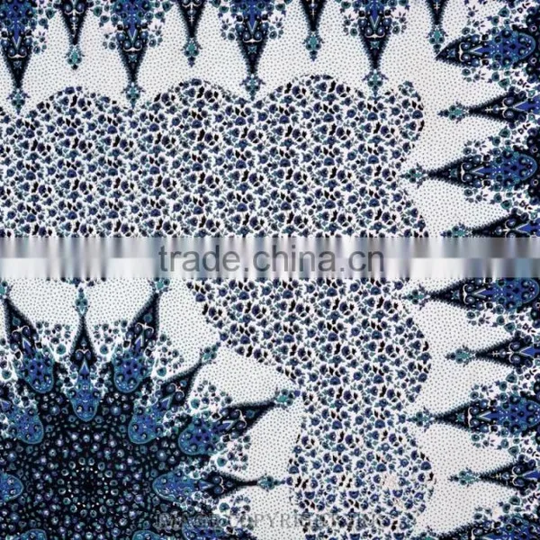 Indian Tapestry Cotton Blue Floral Print Vintage Wall Hanging Tapestries Throw Mandala Print Bedsheet photo-3