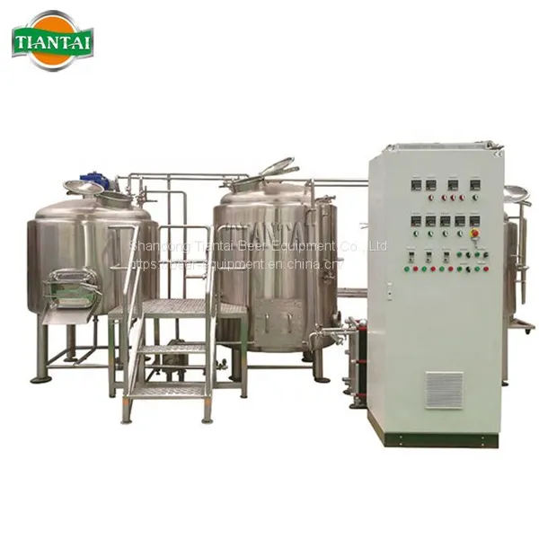 TIANTAI Commerical 800L 2 Vessel Direct Fire Heating Micro Brewery Equipment for Sale photo-5
