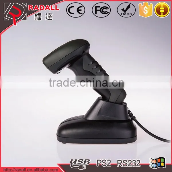 RD-6860W High Speed 32 Bite Water Proof Wireless Barcode Scanner With Chargeable Base photo-2