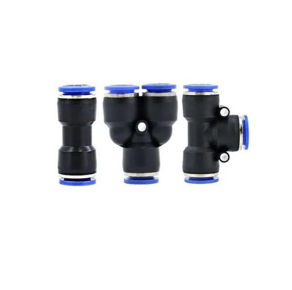 PU-4 6 8 10 12 Pneumatic One Touch Union Straight Pipe Quick Fittings photo-5
