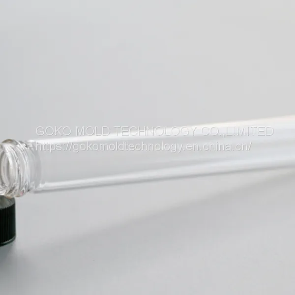30ML Laboratory Transparent Test Tube Multi-specification Cylindrical Round Bottom Test Tube Bottle Threaded Flat Mouth Reagent Bottle High-quality Multifunctional Test Tube Bottle photo-2