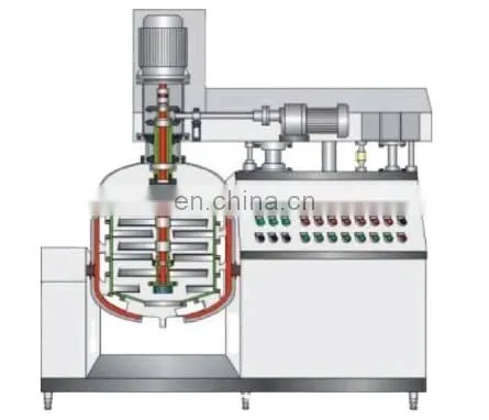 Industrial Chemical Mixer Agitator Detergent Production Equipment Industrial Cosmetic Liquid Soap