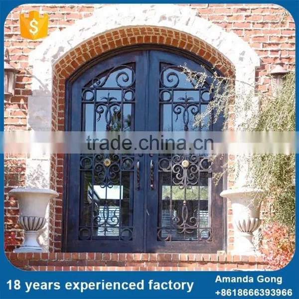 New Product Complex Wrought Iron Gates Doors photo-3