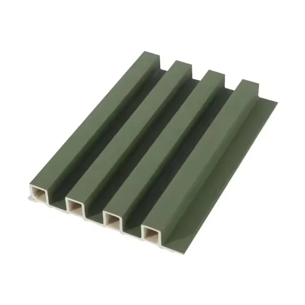 Wood Alternative Wpc Interior Wall Panel Grille Solid Wpc Wall Panel photo-3