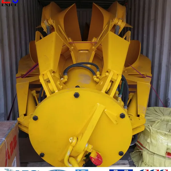 Electric Hydraulic Orange Peel Grapple Motor Hydraulic Rock Grab photo-5