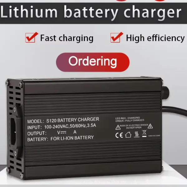 48V3A 24V5A 67.2V 60V2A 12v Electric Bike Lifepo4 Ebike Battery Charger Lipo Lead Acid Scooter Charger photo-2