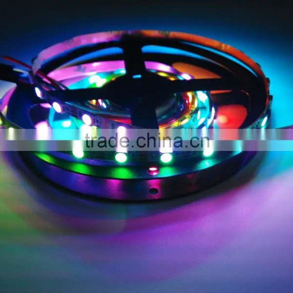 5m/roll 16.4ft 5050 RGB WS2812B LED Strip Light Flexible Addressable Led Strings photo-4
