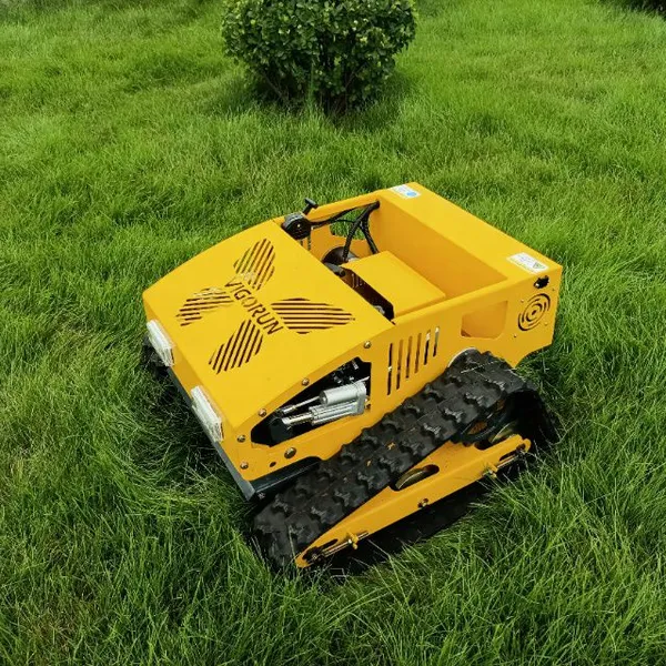 Petrol Industrial Rubber Track All Terrain Self-Charging Commercial One-Button Start RC Bush Trimmer photo-5