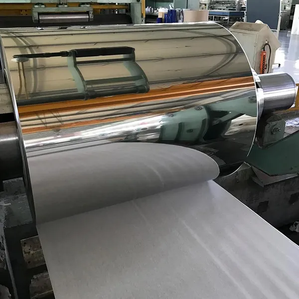 Mirror Finish (8K) SS Coil - Grade 304/316, PVC Film Protected, ODM Custom