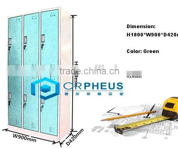 China Factory Wholesale Price Sports Anti-damp TypeSteel Storage Lockers For Public Place photo-6