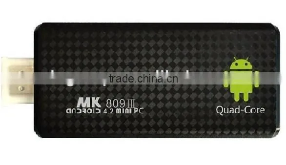 Hot selling MK809III Quad Core +2G DDR rk3188 tv box mini pc Android 4.2.2
