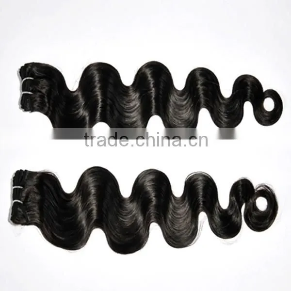 Qingdao Factory Wholesale 7A Brazilian Unprocessed Virgin Hair Weave Body Wave Natural Color Virgin Hair Extension photo-4
