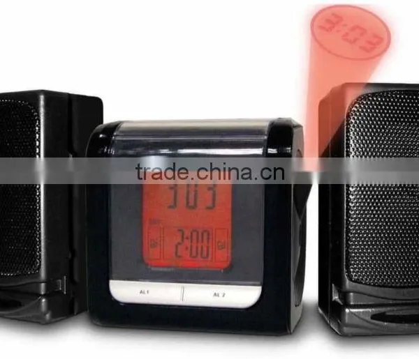 Factory Price AM FM Digital Projector Alarm Clock Radio photo-2