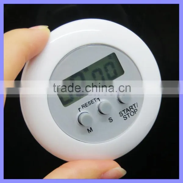 3 Buttons Strong Magnet 99 Minutes 59 Seconds Countdown Round Nap Siesta Timer photo-5