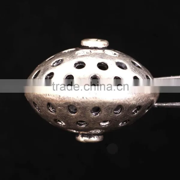 925 Solid Sterling Silver Round Rondelle Beads