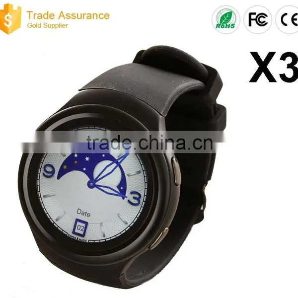 China Slive Black Cellphones Android Watch photo-3