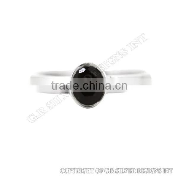 Black Onyx Rings Sterling Silver,gemstone Ring Designs,sterling Silver Ring Size 6 7 8 9 photo-3