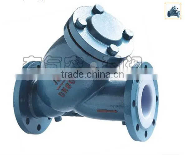PTFE Lined Strainer Y Strainer