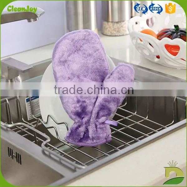 Quick Dry Towel Woodfiber Glove With Waterproof Menbrane photo-4