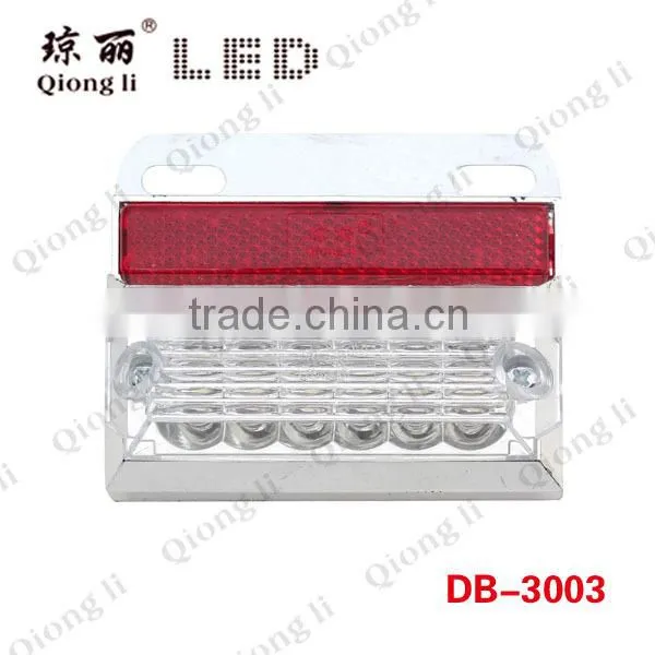 Clear 12 LEDs Iron Plate Anti-shock Long Lifespan Widely Used Led Signal Light photo-2
