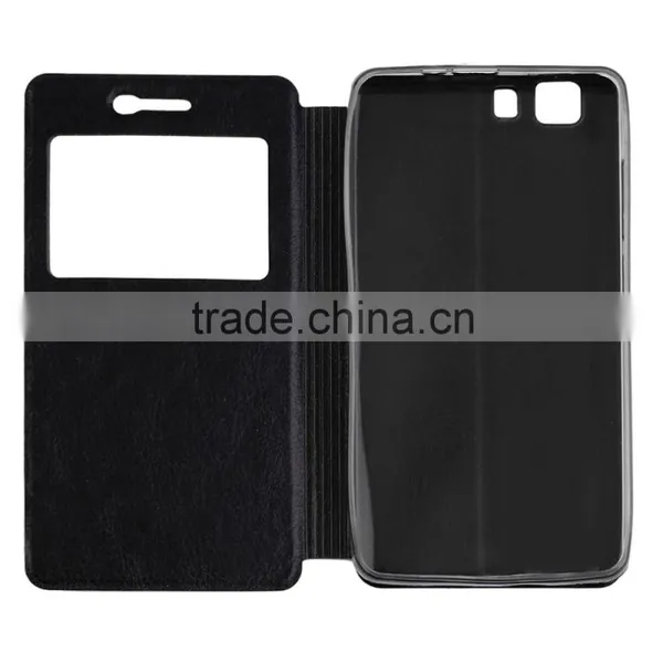 PU Leather Case Cover Housing Magnetic Flip Black for DOOGEE X5/X5 PRO Wholesale photo-5