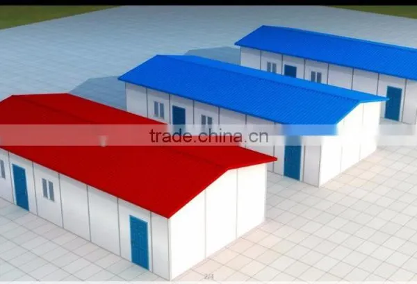 Sandwich Panel Prefabricated House,prefab House With Low Cost for Living/warehouse photo-2