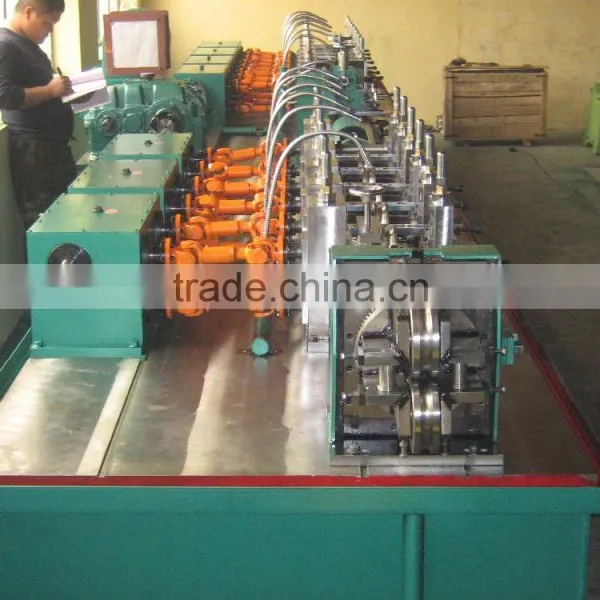 Induction Square Pipe Forming Machine Oval Pipe Forming Machine Induction High Frequency Welding Pipe Machine photo-3