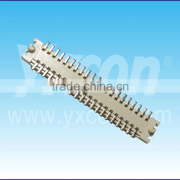 20 Pin Dual Row Vertical SMT With Locating Pegs 030 Wafer Connector photo-3