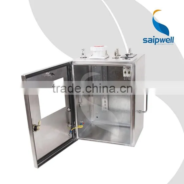 SAIP/SAIPWELL Customized Mobile Electrical Stainless Steel Power Socket Box photo-2