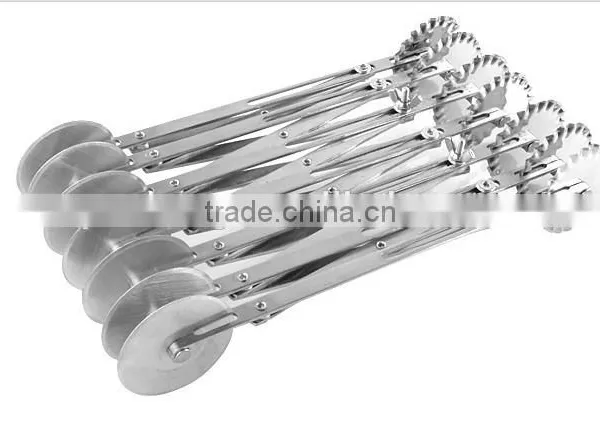 Pizza Double Roller Knife,,five Blade/7 Blade Roller Knife for Pizza photo-6