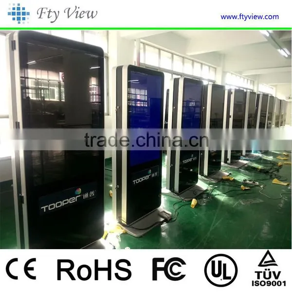 42 46 55 Inch High Quality Indoor Floor Standing Lcd Advertising Player photo-4