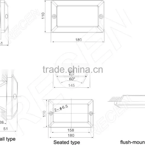 High Transmittance LED Light Source Low Dome Lamp photo-2