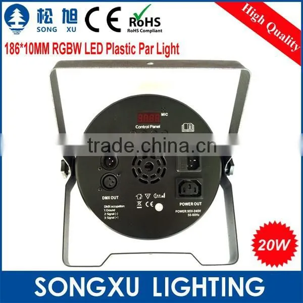 186pcs*10MM Rgbw Par Light Plastic dj Led Lighting for dj Club Party photo-4