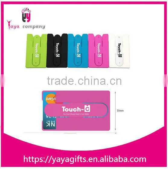 Silicone Smart Card Wallet 3m Sticky photo-3