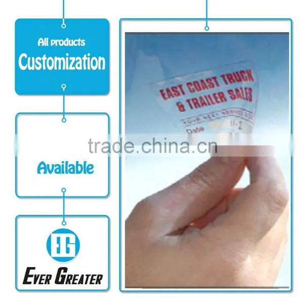 Custom Pvc Car Window Sticker,custom Made Static Cling Decals Stickers Printed Waterproof Decals photo-2