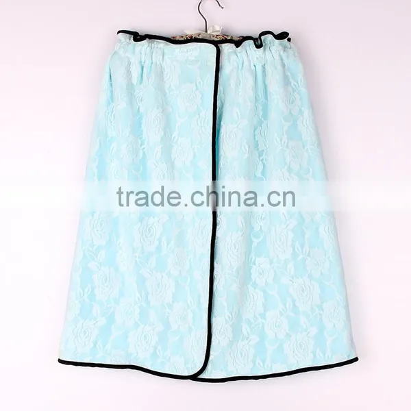 2015 New Style Women Cute Microfiber Bathrobes for Girl photo-6