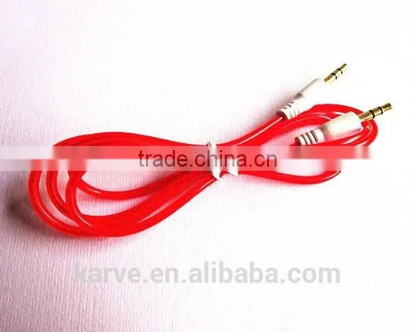 High Quality DC3.5 Cable Transparent Cable Auto Data Link Cable Six Colors photo-3